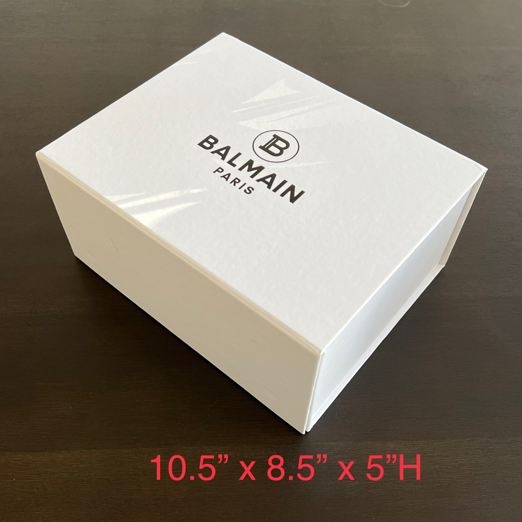 Authentic Balmain Gift Box Empty